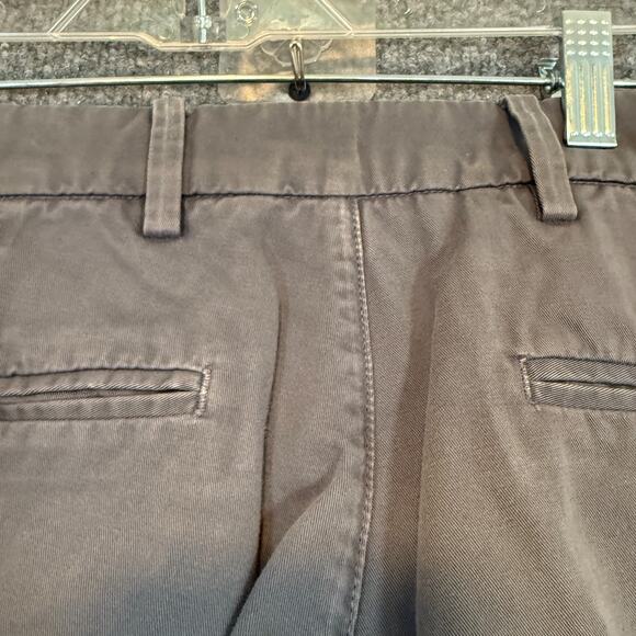 Unis Gio Pants Mens 31x30 Gray Chino Slim Straight Leg Casual Button Fly - Picture 10 of 12